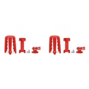 2x Celly Squiddy Flexible Mini Tripod Silicone Phone/Camera Holder 20cm Red