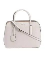 RADLEY LONDON Liverpool Street Flower Embossed Zip Top Satchel color Chalk NEW