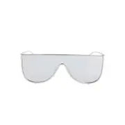 [Alaïa] Alaïa Shield-frame Sunglasses ONE SIZE SILVER