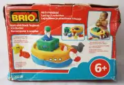 RARE 1999 BRIO ACTIVITY SORT & STACK TUGBOAT PLUSH FOR BABY 6+ 30270 NEW NOS !