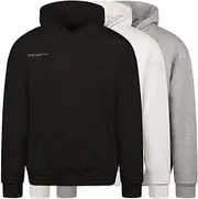 [Bad Workwear] Men's Classic Earth Fleece Hoodie – Made from Recycled and Organic Cotton | Featuring Two Hand Pockets | Heavyweight Fabric | Self-Lined Hood | and a Relaxed Fit |