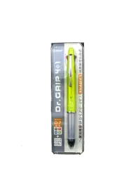 Pilot Dr Grip 4+1 Lime Green Pen With Mechanical Pencil P-BKHDF1SF-LG-EX 690043J
