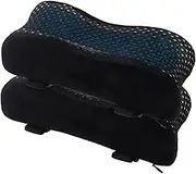 HOODANCOS 2Pcs Ergonomic Chair Arm Rest Pads Creative Gel Armrest Cushion for Elbow and Forearm Pressure Relief Comfortable Computer Chair Arm Pads Upgrade Design