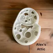 3d printed Plastic Cookie Cutter - Easter Baby Chick