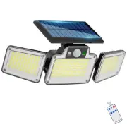 Solar Lights Outdoor with Motion Sensor, 280LED Super Bright Solar Powered Se...