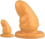Anal Plug Fisting Dildo with Suction Cup - Silicone Butt Plug, Anal Dildo Anal Trainer Sex Toy for Men, Women, Couples(XXXL)