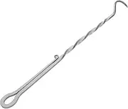 MOBUTOFU Flip Hook Accessories BBQ Flipper Hook Food Flipper BBQ Food Turner Steak Flipper Hook Meat Hook Flipper BBQ Meat Hook Meat Turner Hook Grill Meat Hook BBQ Turner Hooks