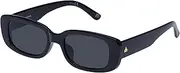 [AIRE] Uni-Sex Ceres Black Rectangle Sunglasses