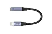 Unitek M1208A Lightning to 3.5mm Headphone Jack Adapter. Support Hi-Fi Audio,