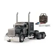 Tamiya 1/14 Electric RC Trailer Head Grand Howler (Matte Black) Full Operation S