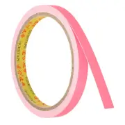0.4 Inch x 16.5 Feet Glow in the Dark Tape, 1 Roll Tape, Pink