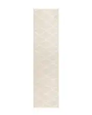 Town & Country Everyday Everwash Woven Diamond Area Rug with Non-Slip Backing