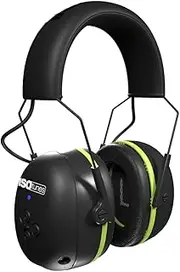 [ISOtunes] AIR DEFENDER Bluetooth Earmuffs: Comfortable Wireless unisex adult Hearing Protection with 40 Hour Battery Life