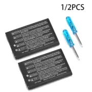 2X Replacement Battery Pack With Tool for Nintendo 3DS 2DS Wii U Pro Controller