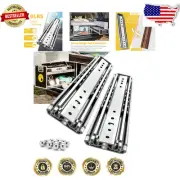 Durable 22-Inch Drawer Slides with High Capacity 500 lb - Full Extension Design