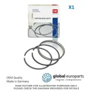 PISTON RING SET FOR DEUTZ BF10L BF12L BF6L BF8L F10L F8L F6L F4L 125.00MM