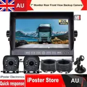 7"DVR Monitor Rear Front View Backup Camera 1080P Reversing For RV Tractor Truck