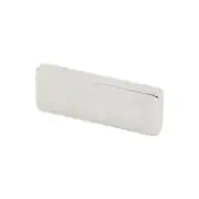 Neodymium Block Magnet - 25mm x 3mm x 9mm | Axially magnetised through the 9mm