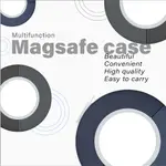 【EIP】灰霧黑 APPLE MAGSAFE充電器 矽膠保護套(磁吸充電器保護套 繞線器 捲線器)