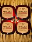 4x L'Oreal Paris Infallible 24 Hour Foundation In Powder 330 Hazelnut