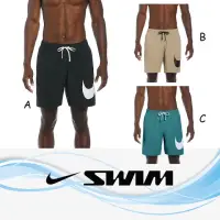 在飛比找momo購物網優惠-【NIKE 耐吉】SWIM 短褲 七吋海灘褲 男泳裝 運動 