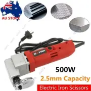 500W Electric Nibbler Sheet Metal Corded Shear Scissors Cutter 2.5mm Capacity OZ