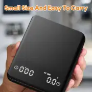 Digital Scale 0.3-2kg for Pour Over Drip Coffee and Espresso/350mAh Rechargeable