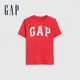 Gap 男童裝 Logo翻轉亮片短袖T恤-紅色(682101)