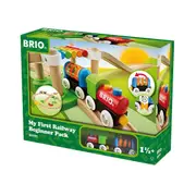 Brio My First Railway Beginner Pack 18 Pcs - Fun Playset