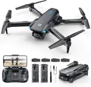 HS290 Foldable Drone with 1080P HD FPV Camera for Adults and Kids,APP Control,