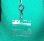 5x Horizontal Waterproof Lanyard ID CARD BADGE HOLDER POUCH With Zip Lock