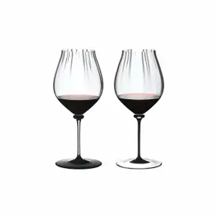 【Riedel】Riedel Fatto A Mano Performance Pinot Noir 黑皮諾手工紅酒杯-黑+透-2入