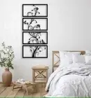 Wall Art – Flower Panel 3D Printed Botanical-Inspired Home Accent