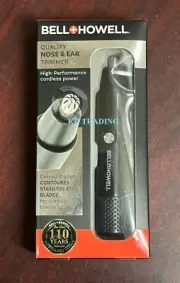 BELL & HOWELL NOSE EAR High-Performance BATTERY Curved Blade Precision Trimmer