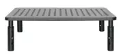 Brateck Metal Monitor Laptop Stand Riser Storage Fit 13"-32" Up to 20kg Black