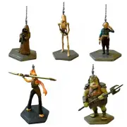 Jar Jar Binks Battle Droid Gamorrean Guard Jawa Maz Kanata 5pc Fan Pull Star War