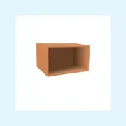 Kaboodle 360x500-600mm Tagine Customisable Microwave Open Shelf
