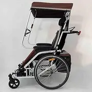 Bicycle Trailer Adult Wheelchair Bicycle Aluminum Alloy Rear Trailer Shock Absorption Comfortable Tractor Multifunctional Cart