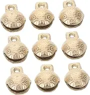DOITOOL 10Pcs Retro Bells for Farm Animals Loud Sheep Cow Horse Bells Vintage Design for Grazing Unique Bright Color