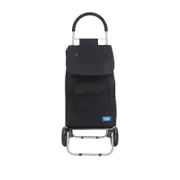 White Magic Handy Trolley with Seat Black