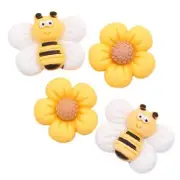 Happy Little Bumble - Shelly's Buttons - Flat Back Embellishments - Craft Scrap
