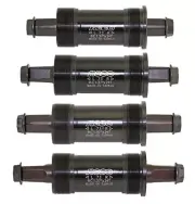 NECO Bike Bicycle Bottom Bracket Sealed Bearing Cartridge Square Set 73mm BLACK