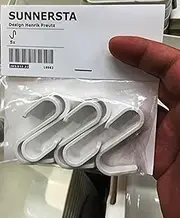IKEA SUNNERSTA hook, kitchen hookxFF0C;S Hooks 10 PcsxFF0C;white