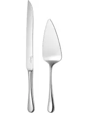 [Robert Welch] Radford Cake Serving Set 2 Piece Gift Boxed in Silver