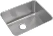 ELUH211510 Lustertone Classic Single Bowl Undermount Stainless Steel Sink