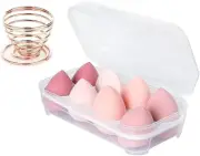 8 Pcs Makeup Sponge Set,Foundation Blending Sponge,Foundation Blending Beauty Sp