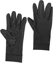 [Totority] 1 Pair Copper Fiber Compression Gloves for Outdoor Sports Elastic Full Finger Design Non Slip Grip for Fitness and Cycling Adaptive Hand Enhanced Antislip Performance