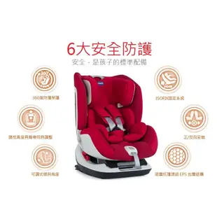【Chicco】 Seat up 012 Isofix安全汽座(三色)｜寶貝俏媽咪