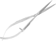 Aquarium Water Grass Stainless Steel Spring Action Curved Aquatic Plant Tongs Fish Tank Landscaping Tools for Aquarium Embroidery
