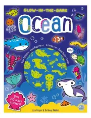 GLOW-IN-THE-DARK STICKER ACTIVITY BOOKS - Ocean
